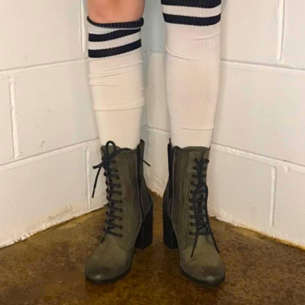 Boutique 9 Ankle Boot Heels in Grey
